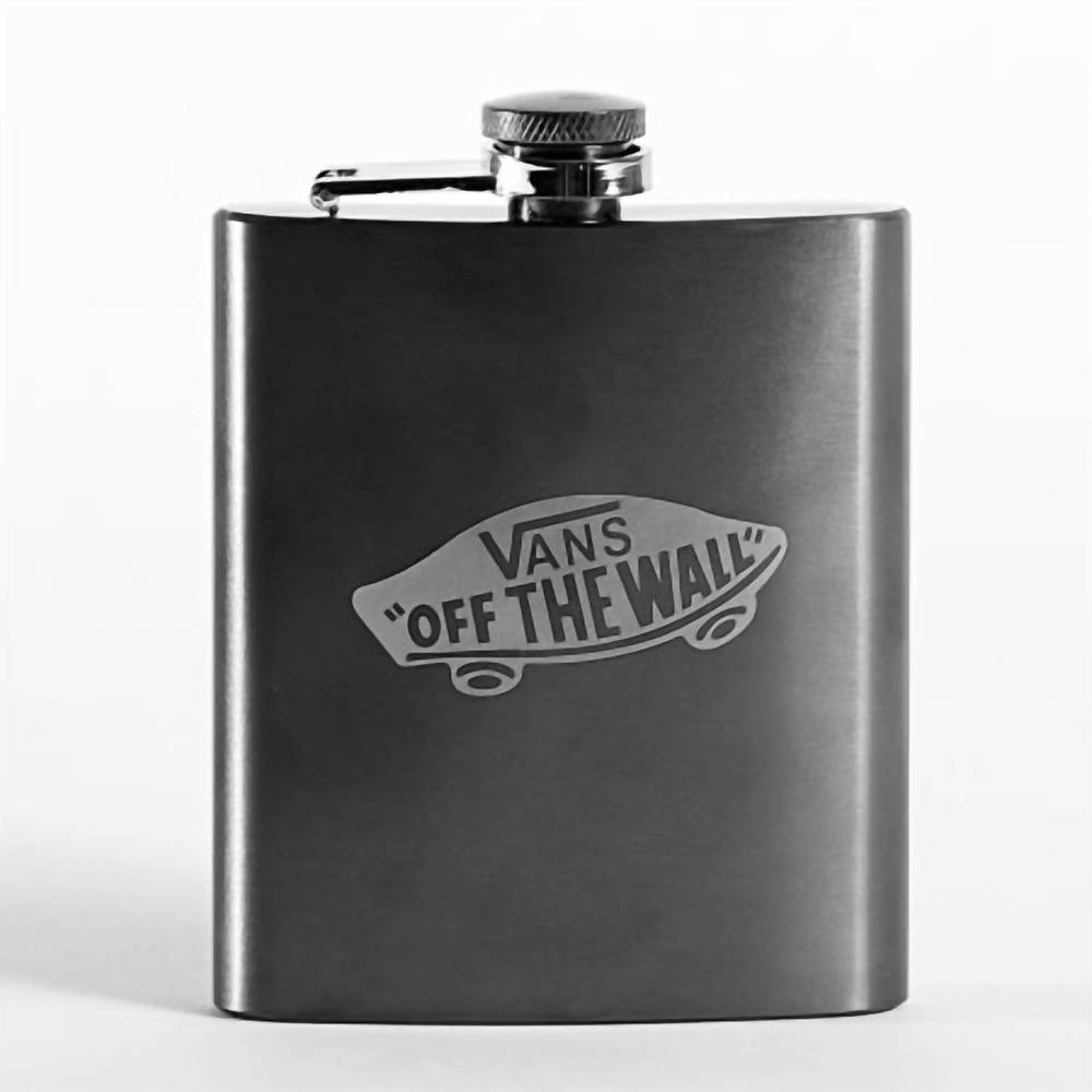 NEW VANS stainless steel flask in silver